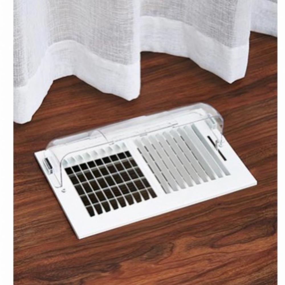 NEW Frost King Set of 2 Deflectors Heat & Air Vent Duct Direction Adjustable NIB